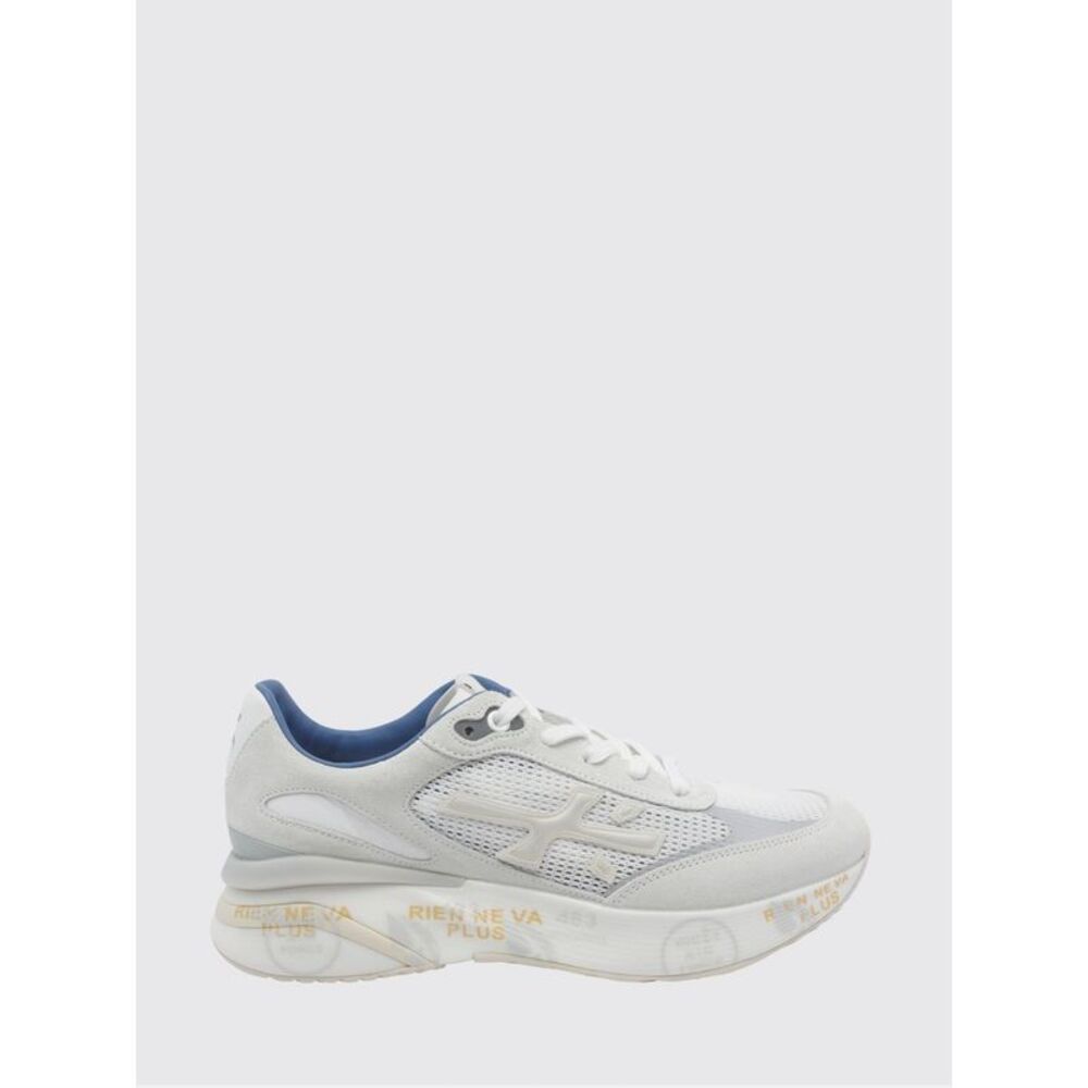 Premiata Men Moerund Premiata Suede And Nylon Sneakers